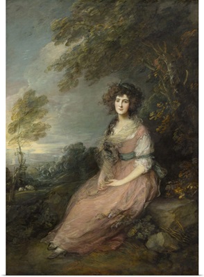 Mrs. Richard Brinsley Sheridan, by Thomas Gainsborough