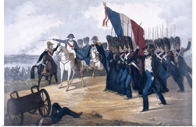 Napoleon at Battle of Waterloo, June 18, 1815