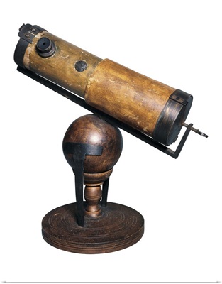 Newton's telescope. 1668. Sir Isaac Newton