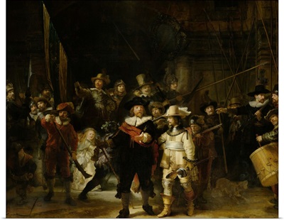 Night Watch, by Rembrandt van Rijn, 1642