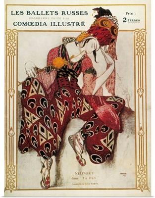 Nijinsky in the ballet La Peri