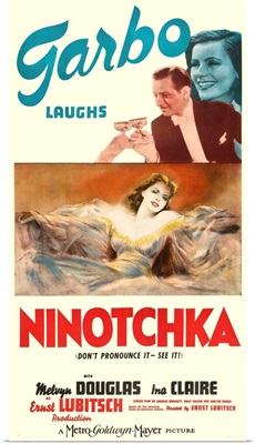 Ninotchka - Vintage Movie Poster