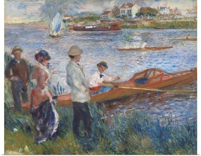 Oarsmen at Chatou, by Auguste Renoir, 1879