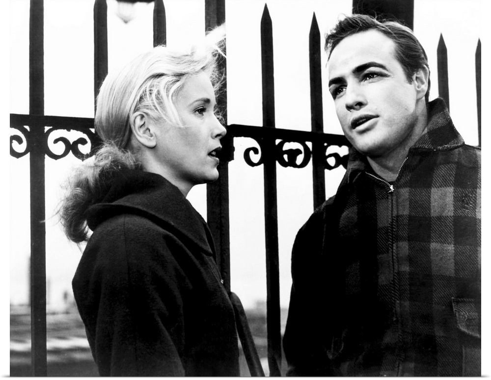 On The Waterfront, From Left, Eva Marie Saint, Marlon Brando, 1954.