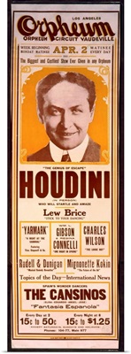 Orpheum Circuit Vaudeville - Vintage Theatre Poster