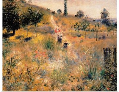 Pathway Through Tall Grass, by Pierre-Auguste Renoir, ca. 1875. Musee d'Orsay