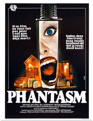 Phantasm, Belgian Poster Art, 1979