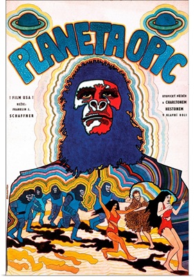 Planet Of The Apes, Czech Poster Art, 1968
