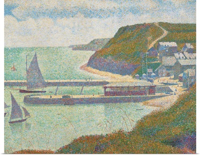Port and Dock Calvados, by Georges Seurat, 1888. Musee d'Orsay, Paris, France