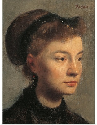 Portrait of a Young Woman, by Edgar Degas, 1867. Musee d'Orsay, Paris, France