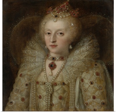 Portrait of Elizabeth I, Queen of England, by Anonymous, c. 1550-99