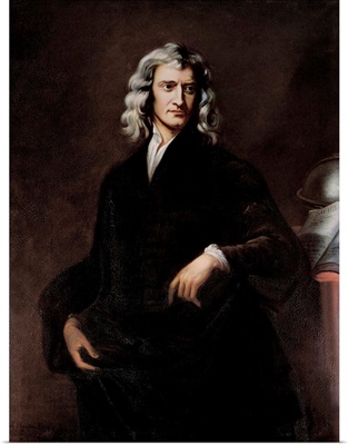 Portrait of Isaac Newton. 1863. By Thomas Oldham Barlow. Science Museum, London, Britain