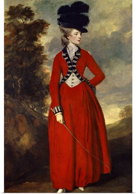 Portrait of Lady Worsley, By Sir Joshua Reynolds, 1776