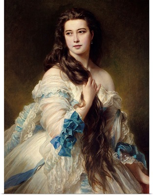 Portrait of Mrs, Rimsky Korsakov, 1864, By Franz Xaver Winterhalter