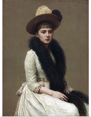 Portrait of Sonia, by Henri Fantin-Latour, 1890