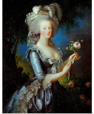 Queen Marie Antoinette with a Rose, 1783