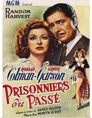 Random Harvest, Belgian Poster Art, 1942