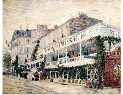 Restaurant de la Sirene. 1887. By Vincent Van Gogh. Orsay Museum, Paris, France