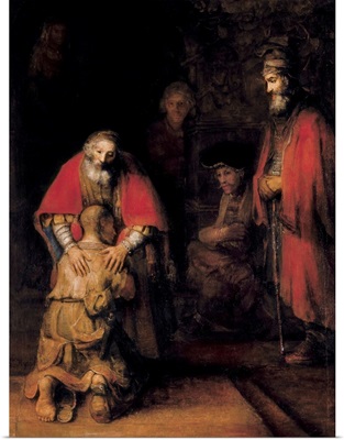 Return of the Prodigal Son. 1668. By Rembrandt