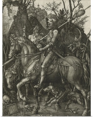 Rider, Death and the Devil, by Albrecht Durer, 1513