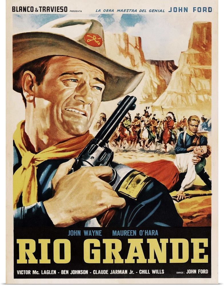 Rio Grande, John Wayne, 1950.