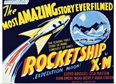Rocketship X-M - Vintage Movie Poster