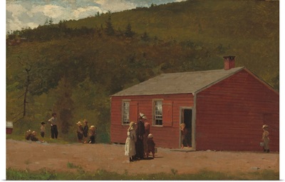 School Time, 1874, American painting