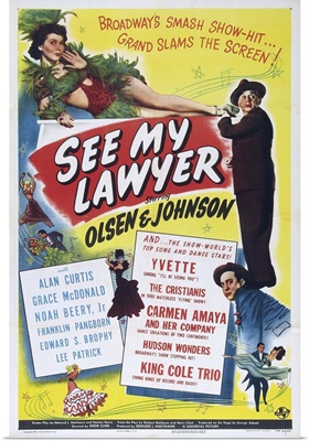 See My Lawyer - Vintage Movie Poster
