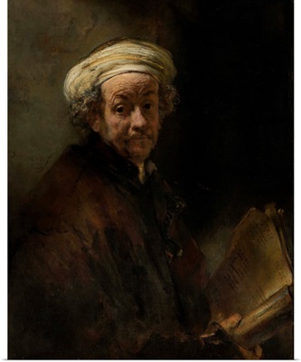Self Portrait as the Apostle Paul, by Rembrandt van Rijn, 1661