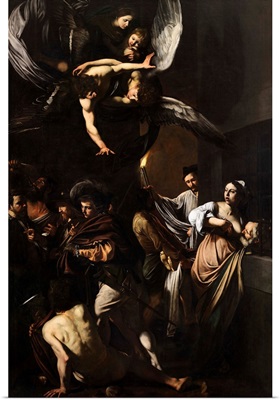 Seven Works of Mercy, by Caravaggio, 1606-1607. Pio Monte della Misericordia Church