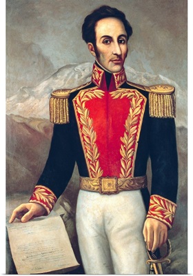 Simon Bolivar (1783-1830). Sucre's House Museum. Quito, Ecuador