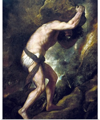 Sisyphus. 1548-49. By Titian. Prado Museum. Madrid, Spain