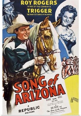 Song Of Arizona - Vintage Movie Poster