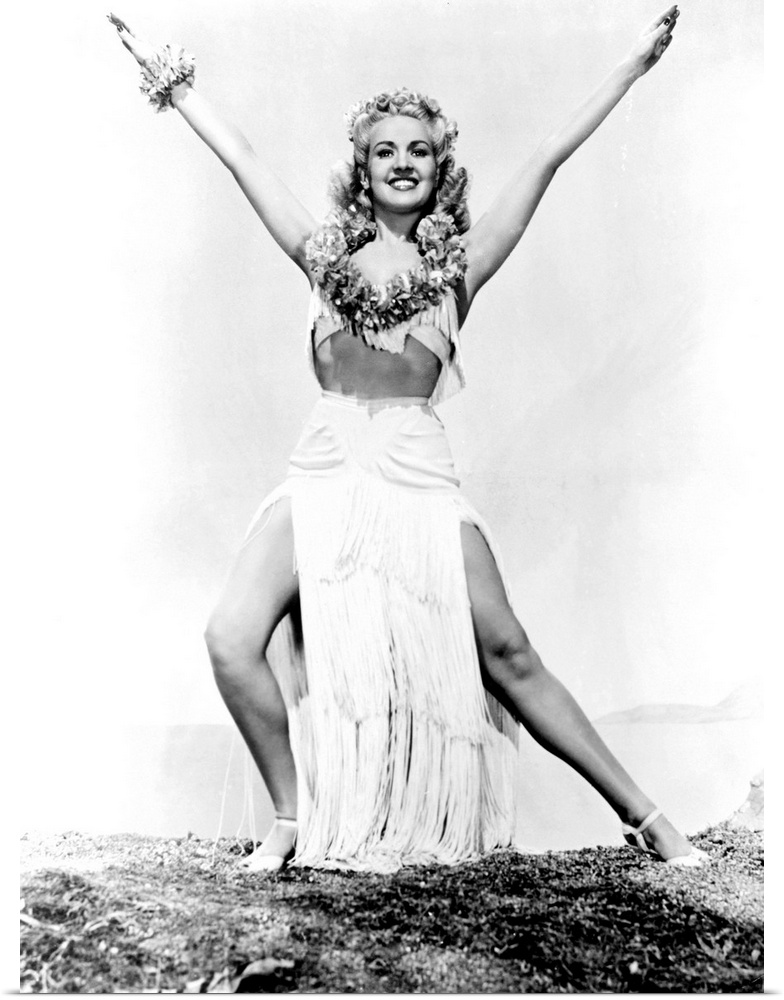 Song Of The Islands, Betty Grable, 1942.