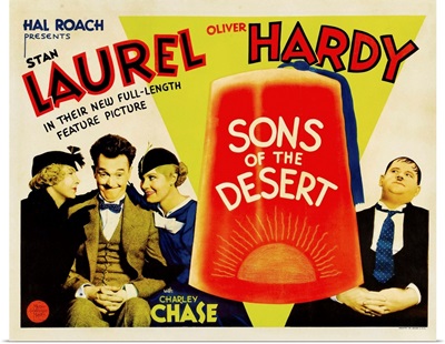 Sons Of The Desert - Vintage Movie Poster