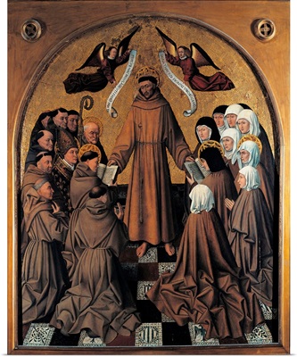St. Francis Giving the Rule to his Disciples