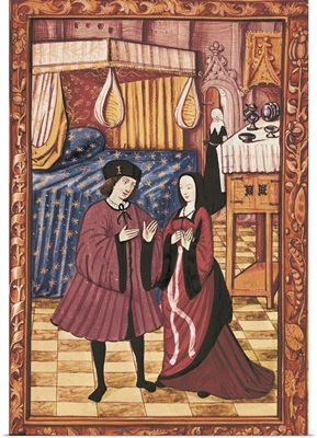 Story of Jean III de Brosse and his wife Louise de Laval (16th c.)