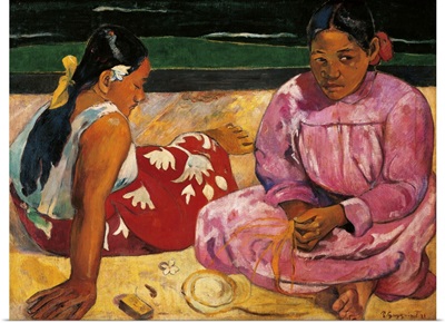 Tahitian Women, By Paul Gauguin, 1891. Musee D'Orsay, Paris, France