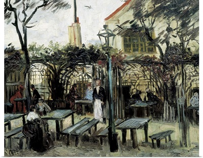 Terrace of the Cafe La Guinguuette