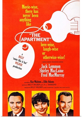 The Apartment, US Poster Art, 1960