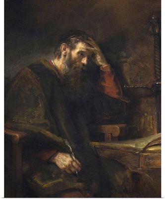 The Apostle Paul, by Rembrandt van Rijn, c. 1657