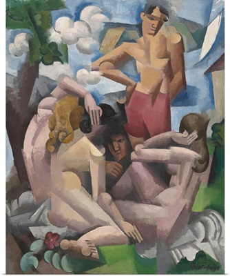The Bathers, by Roger de La Fresnaye, 1912