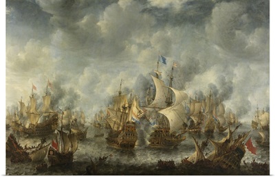 The Battle of Terheide, by Jan Beerstraten, 1653-66