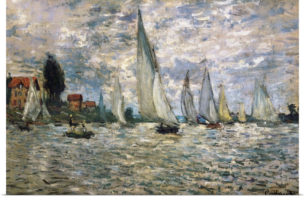 The Boats, or Regatta at Argenteuil