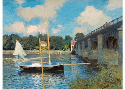 The Bridge at Argenteuil, by Claude Monet, 1874