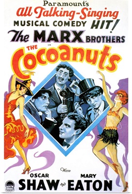 The Cocoanuts - Vintage Movie Poster
