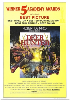 The Deer Hunter - Vintage Movie Poster