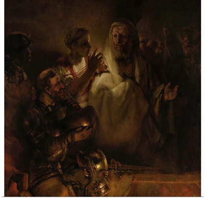 The Denial of St. Peter, by Rembrandt van Rijn, 1660