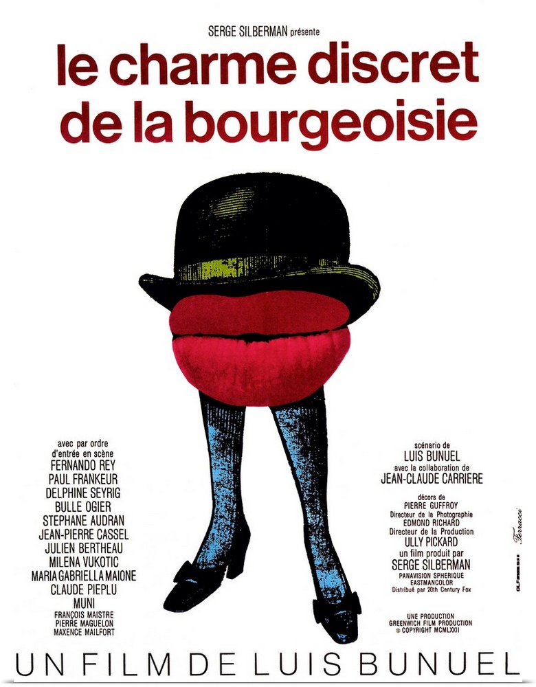 The Discreet Charm Of The Bourgeoisie, (aka Le Charme Discret De La Bourgeoisie), 1972, Tm And 20th Century Fox. All Right...