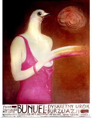The Discreet Charm Of The Bourgeoisie, Polish Poster Art